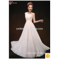 Alibaba Real Sample Bege Bridesmaid Vestido de casamento chinês Mãe do padrão de noiva 2017